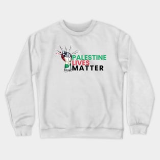 palestinian lives matter Crewneck Sweatshirt